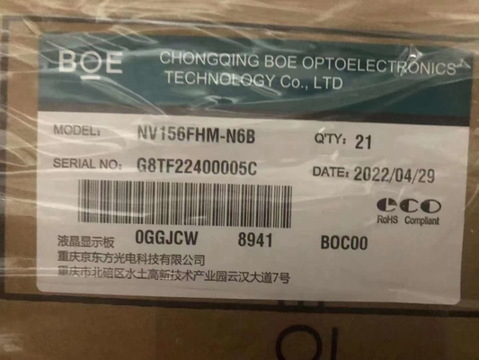 주문 400CD/M2 30PIN 141PPI BOE 모니터 패널 PC LCD 디스플레이 15.6 인치 NV156FHM-N6B online manufacture