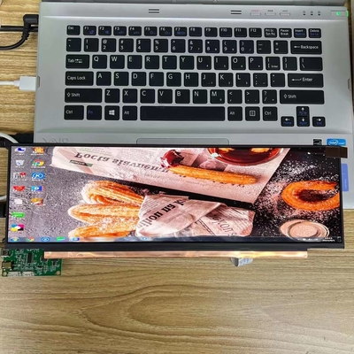 주문 1920*550 화소 BOE 14.1Inch 스트레치트 LCD 모니터 400 cd/m2 30 핀 NV140DQM-N51 3.3V 1200:1 15K 시간 WLED online manufacture