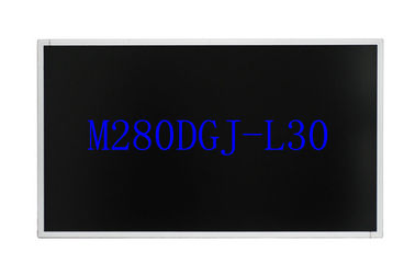 주문 4 문자열 WLED 유리 LCD TV 패널 M280DGJ L30 3840 * 2160 픽셀 해상도 online manufacture