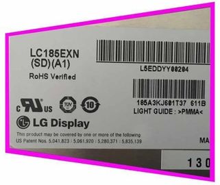 주문 LG 18.5 인치 LCD TV 패널 LC185EXN-SCA1 30 핀 16.7M 색상 300cd/m2 밝기 online manufacture