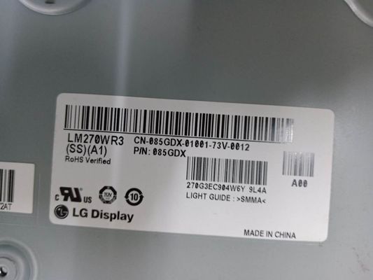 주문 27in 163PPI 3480x2160 산업 LCD 패널 LM270WR3-SSA1 350cd/M2 online manufacture