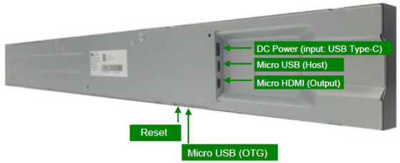 좋은 가격 LG 스트레치 바 LCD 디스플레이 디지털 사이니지 23.1인치 LD230EKS-FPN1 1920*158픽셀 온라인으로