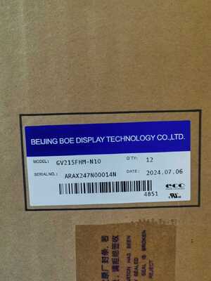 좋은 가격 BOE GV215FHM-N10 21.5 인치 산업용 LCD 패널 1920x1080 픽셀 450cd/m2 밝기 및 디지털 사이니지용 30pin 커넥터 온라인으로
