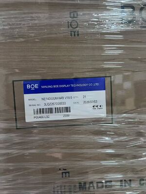품질 BOE 14인치 PC LCD 모듈 TFT-LCD 디스플레이 패널 (1920x1200 픽셀, 300cd/m2 밝기, 30핀 커넥터) 공장