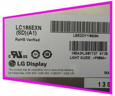 좋은 가격 LG 18.5 인치 LCD TV 패널 300cd/m2 밝기 및 16.7M 컬러 TFT-LCD 디스플레이 패널 온라인으로
