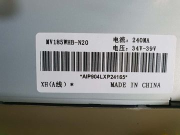 MV185WHB-N20 84PPI 30 핀 BOE 18.5 인치 LCD 디스플레이 패널