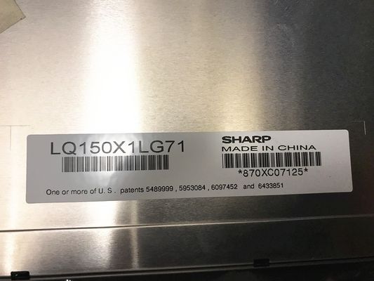 좋은 가격 250 cd/m² 밝기, 1024x768 픽셀 해상도, 50,000시간 수명의 Sharp 15인치 산업용 LCD 디스플레이 온라인으로