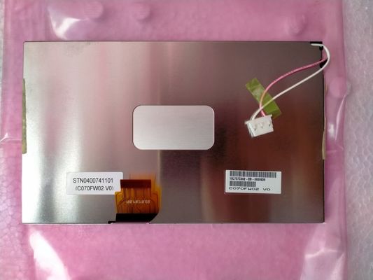 좋은 가격 7인치 500cd/m2 자동차 LCD 디스플레이와 30 핀 FPC TFT-LCD 스크린 온라인으로