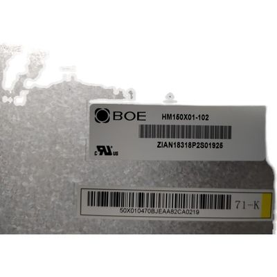 좋은 가격 BOE 15인치 산업용 LCD 패널 HM150X01-102 1024×768 해상도 350 cd/m2 밝기 85 PPI 온라인으로