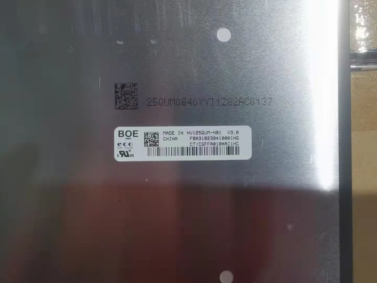 EDP 352PPI 데스크톱 PC LCD 모듈 BOE 12.5인치 3840×2160 400CD/M2 40PIN